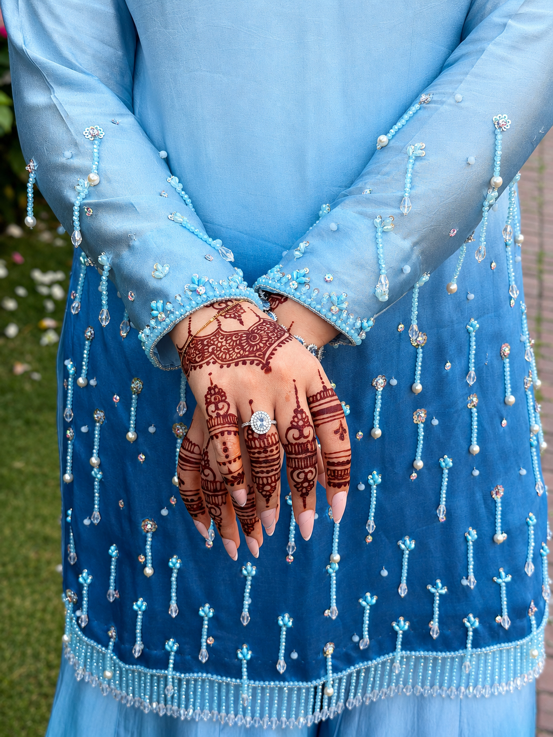 Azure Grace Sheesha Silk